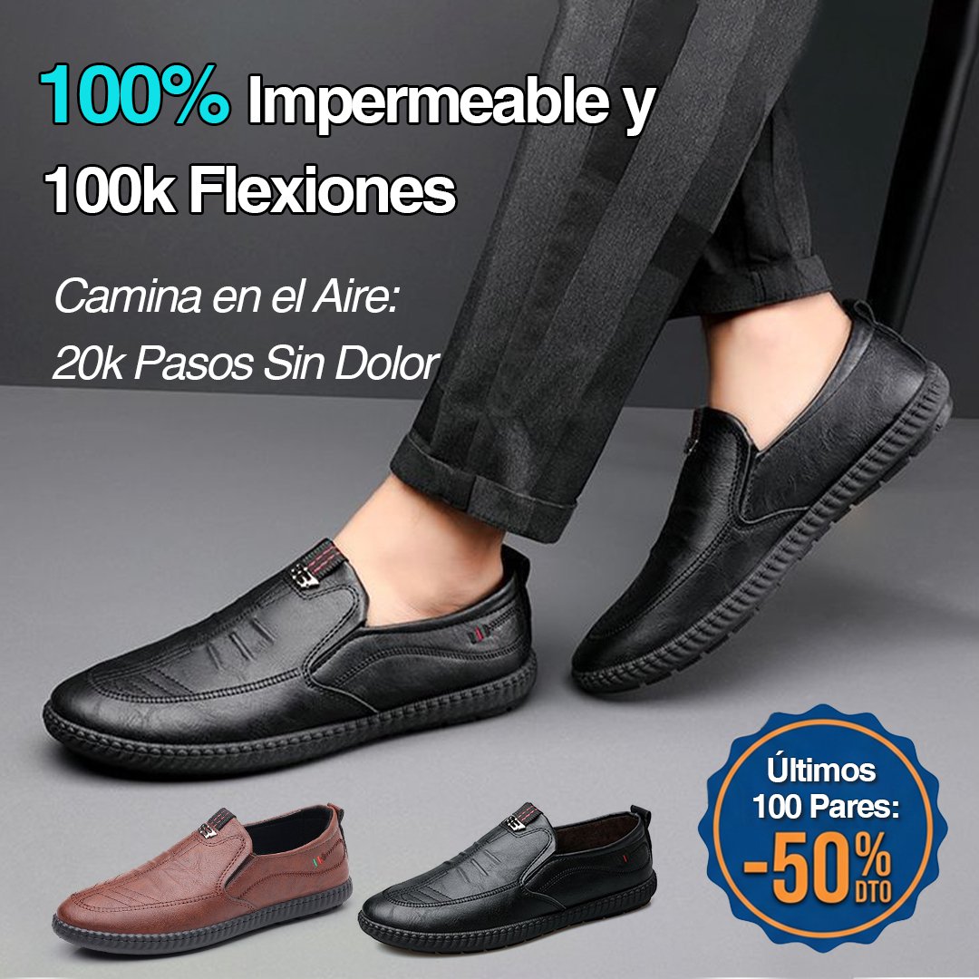 【Limitado 100 pares】Zapatos de cuero casuales y elegantes para hombre