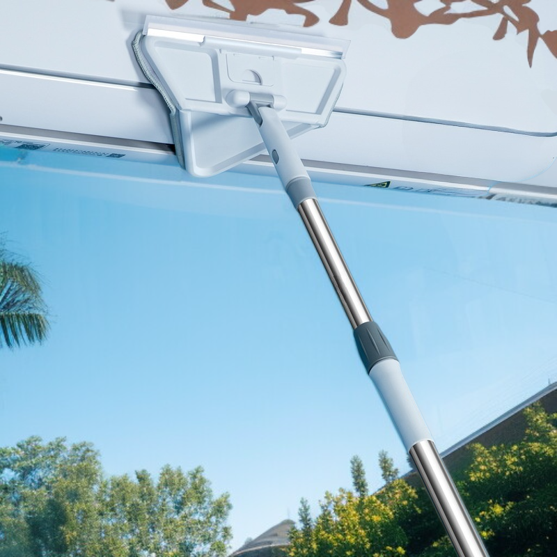 家庭用高層折りたたみ多機能三角モップ 伸縮調節可能なクリーン天井 窓拭きに最適