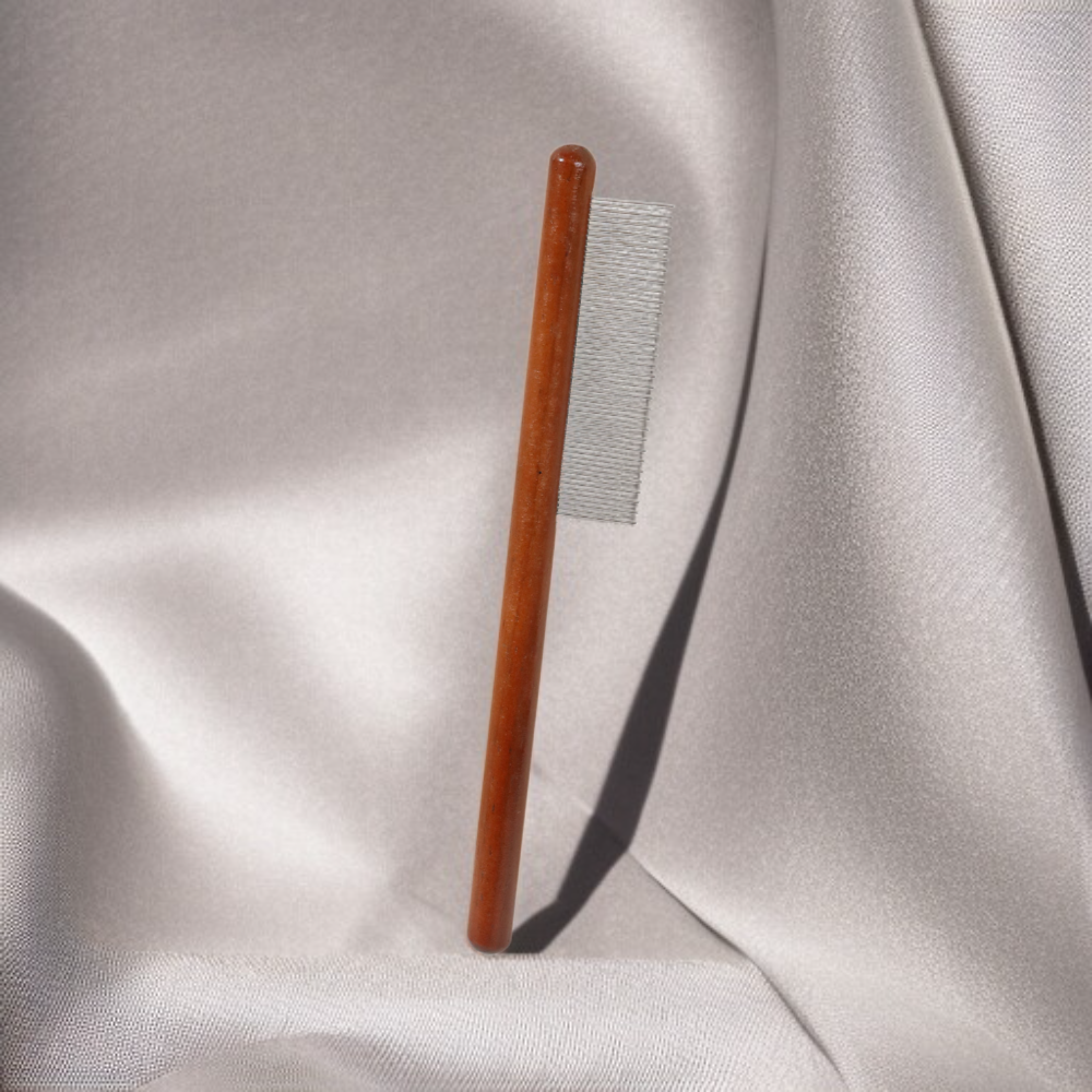 ステンレス製の細歯コーム