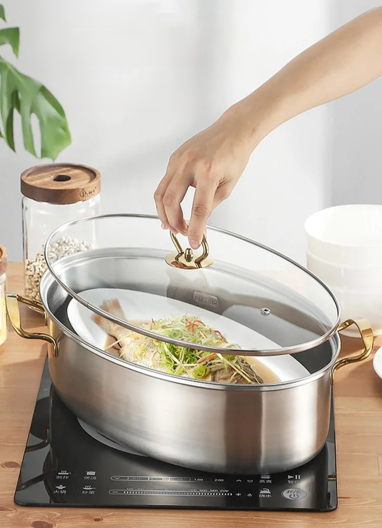 스테인리스 스틸 찜통의 내구성과 광택
