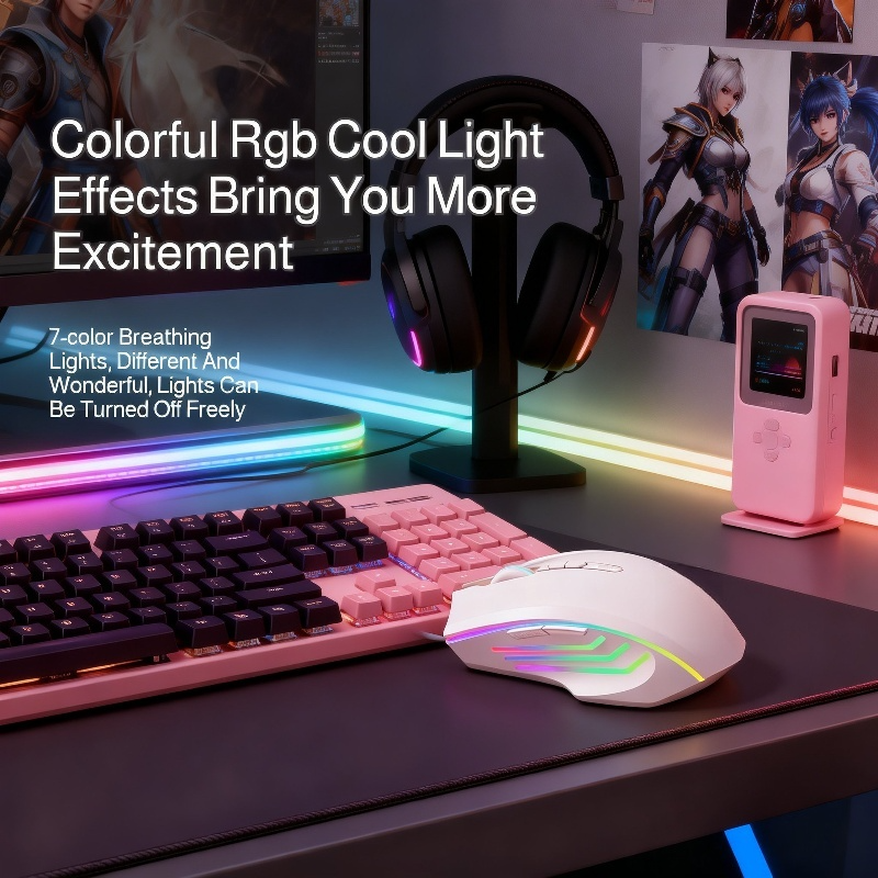 Wireless Bluetooth Mute Mouse Rechargeable Laptop Gaming Mouse