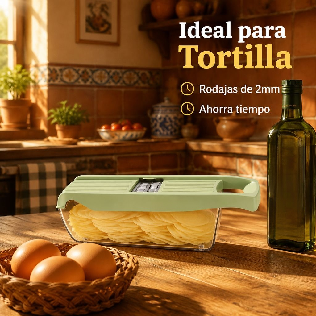 Rallador multifuncional de tiras finas