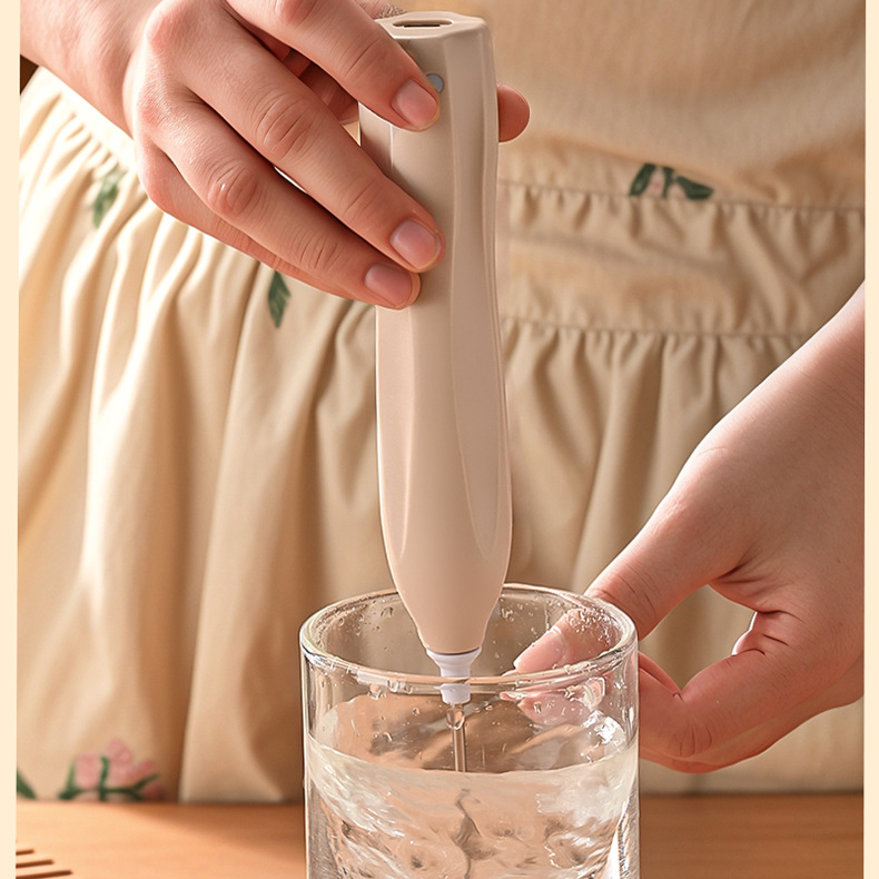 Electric Milk Frother and Egg Beater Handheld Mixer 