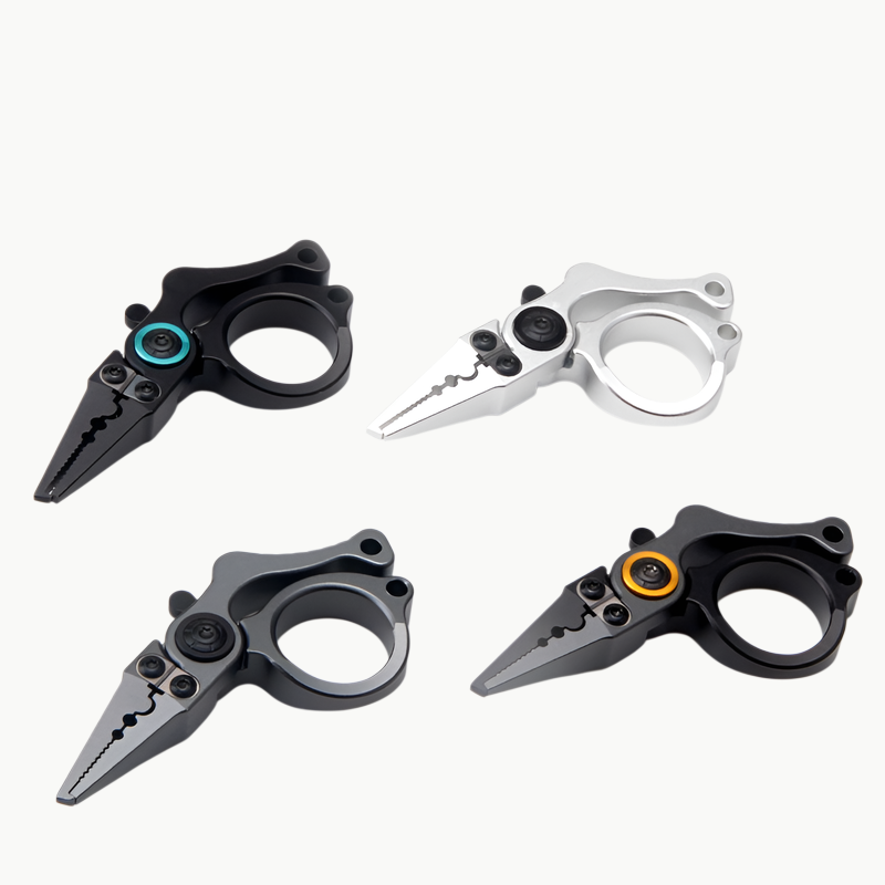 미니 알루미늄 펜치 자물쇠 루아 실타래 커터 라인 오픈 링 미니 낚싯줄 커터