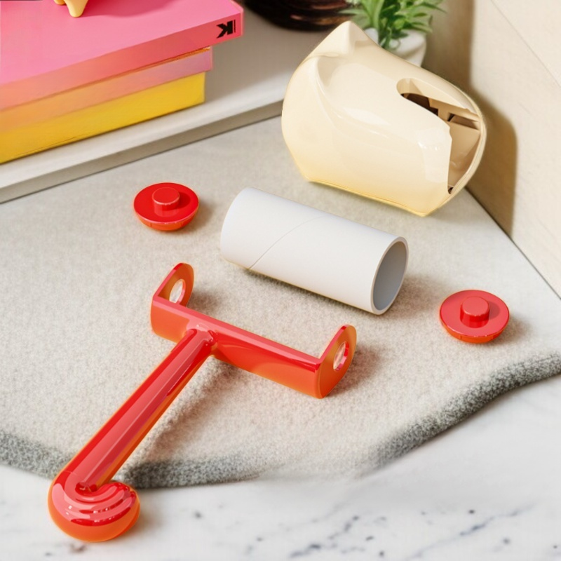 강력 끈끈이 고양이 롤러 브러쉬 모발 청소 찢어진 리필 롤러 롤지 점모기 강력 점모기 털옷 청소 도구