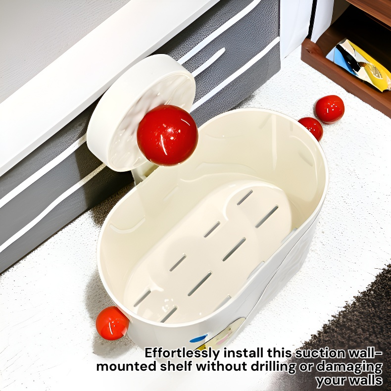 Suction Wall-mounted Multi-purpose Shelf