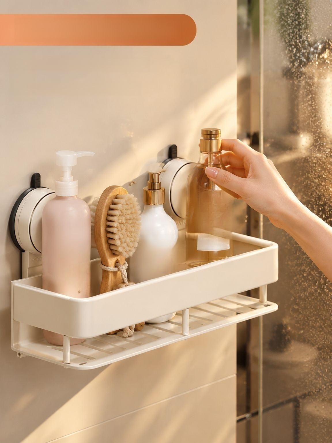 Organizador de baño moderno para lavabo