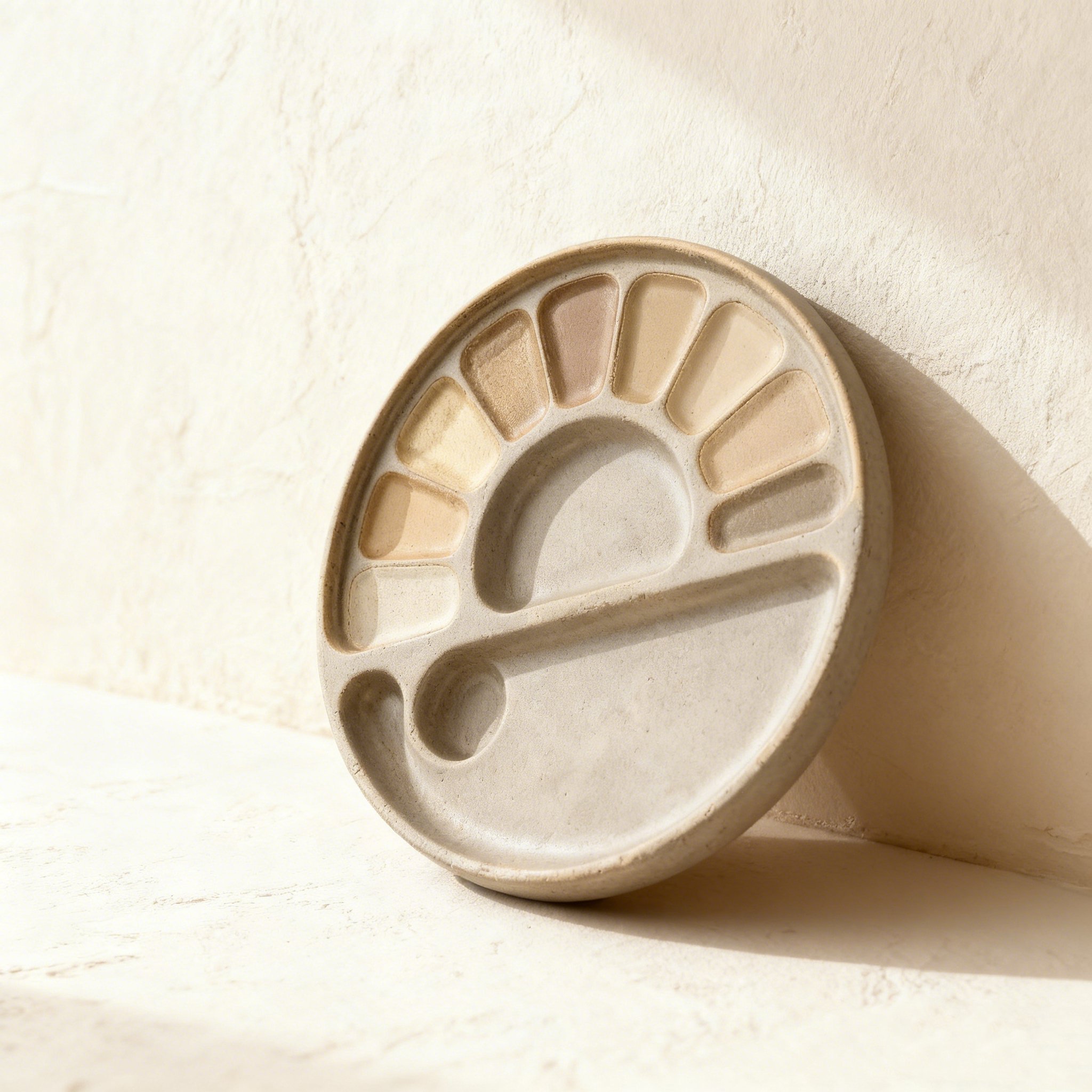 พาเลทผสมสีวาดภาพ