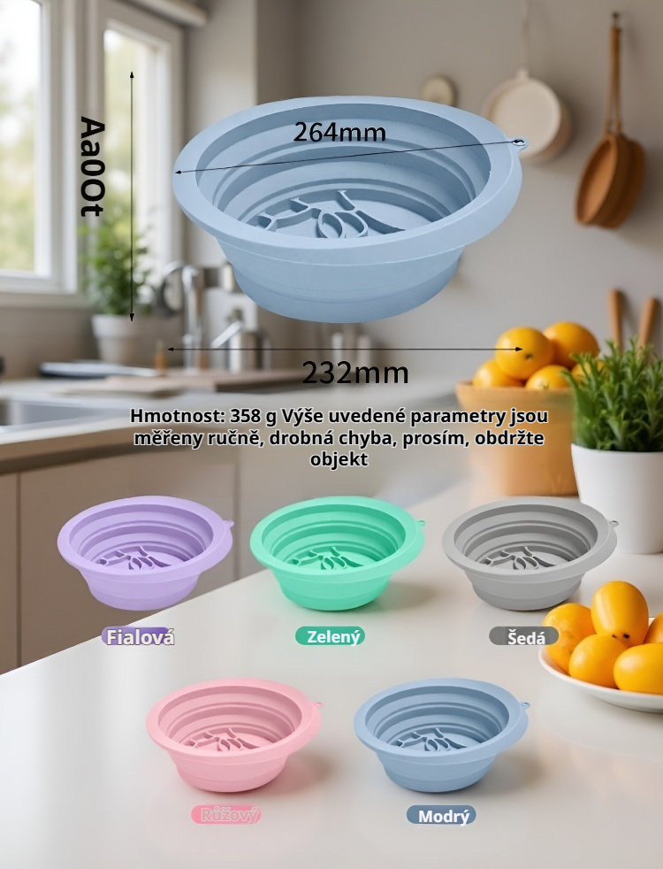 Umyvadlo na obličej v zavazadle připravené na cestu