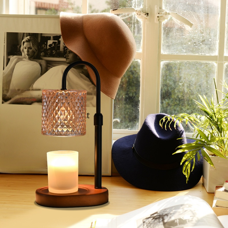 木藝香薰融蠟燈