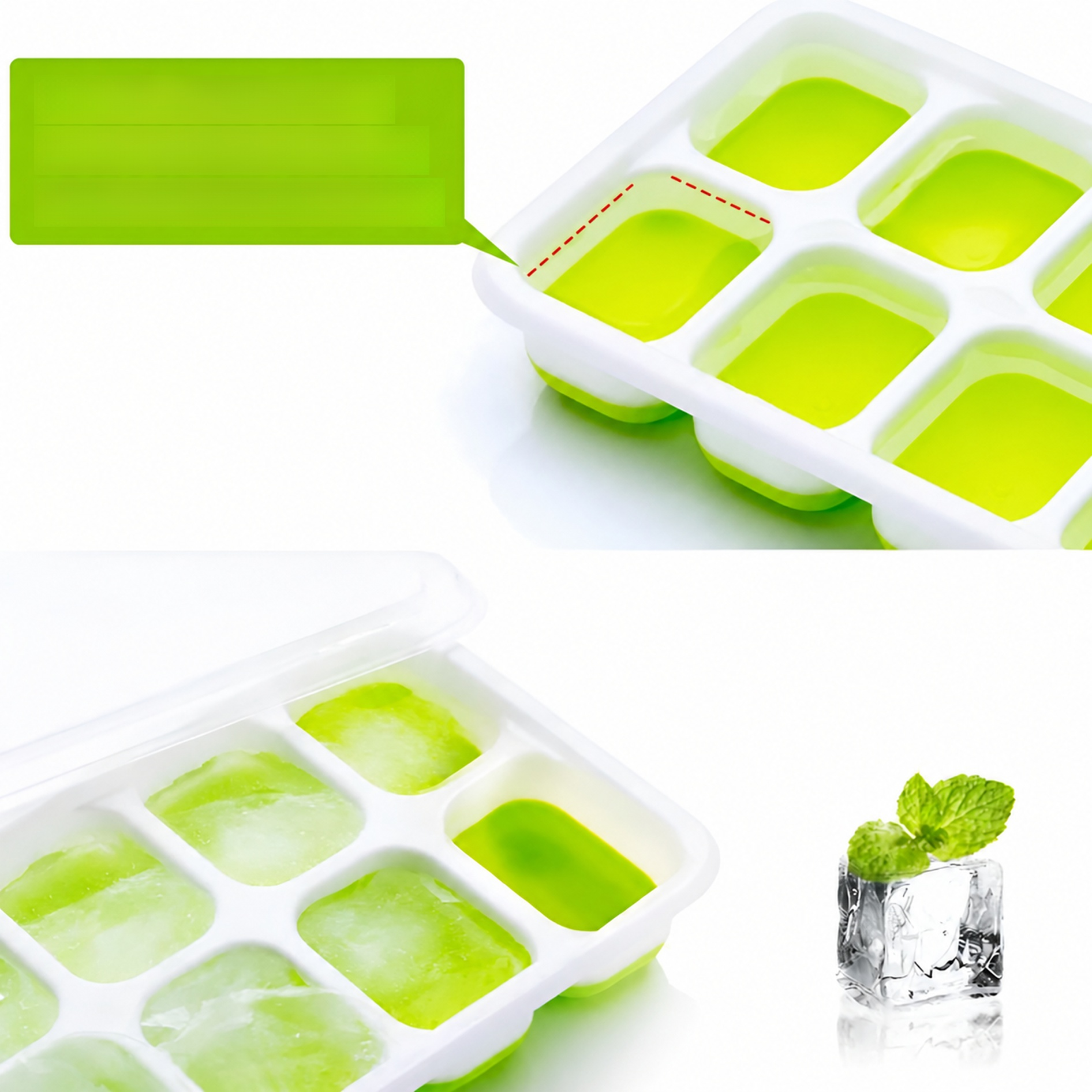 家用蓋子製冰模具