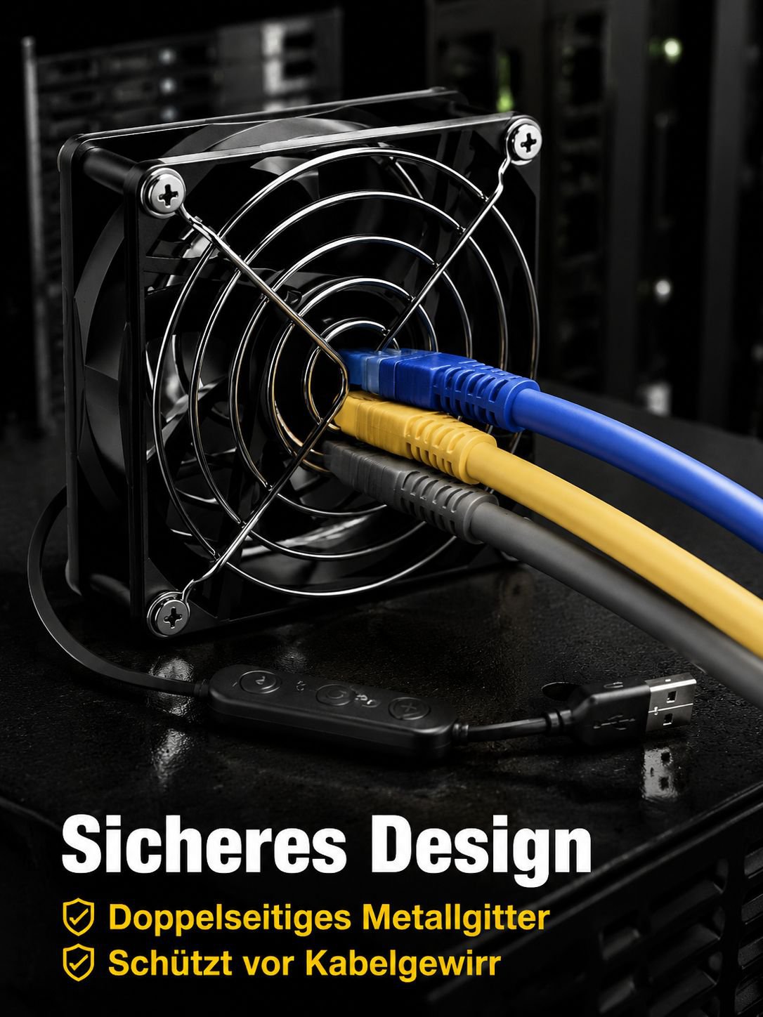 DC-gesteuerter Schaltschrank-Kühlventilator