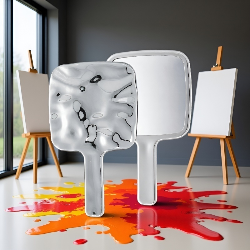 고급 도금 휴대용 화장 거울