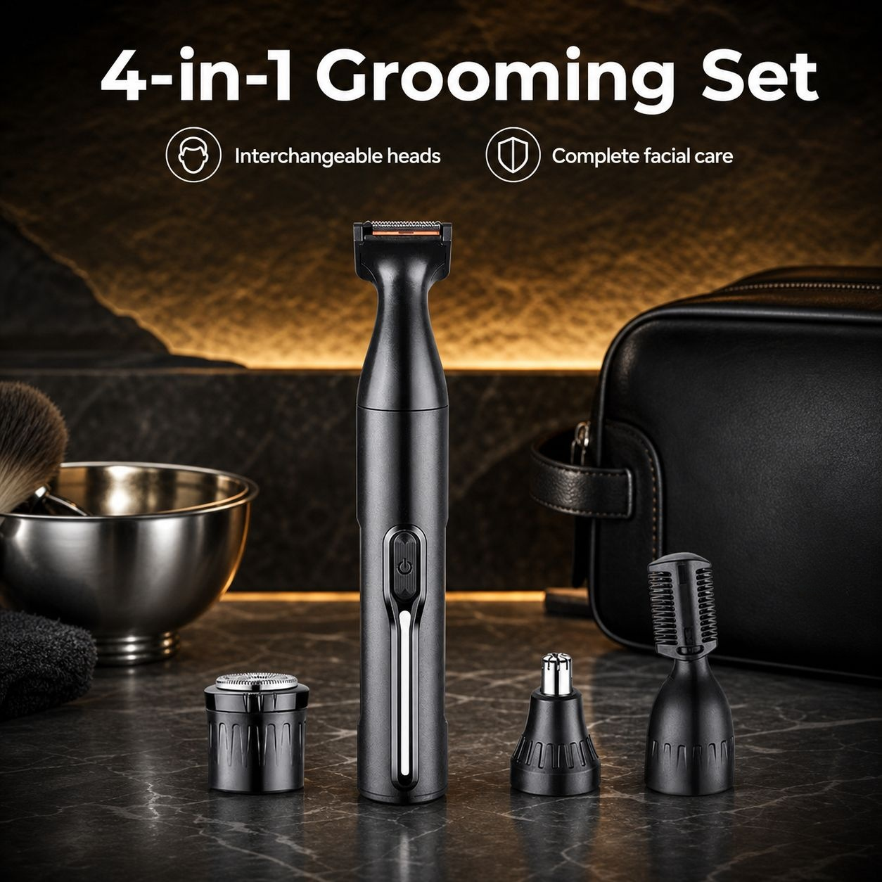 4-in-1 Multifunctional Shaver Set