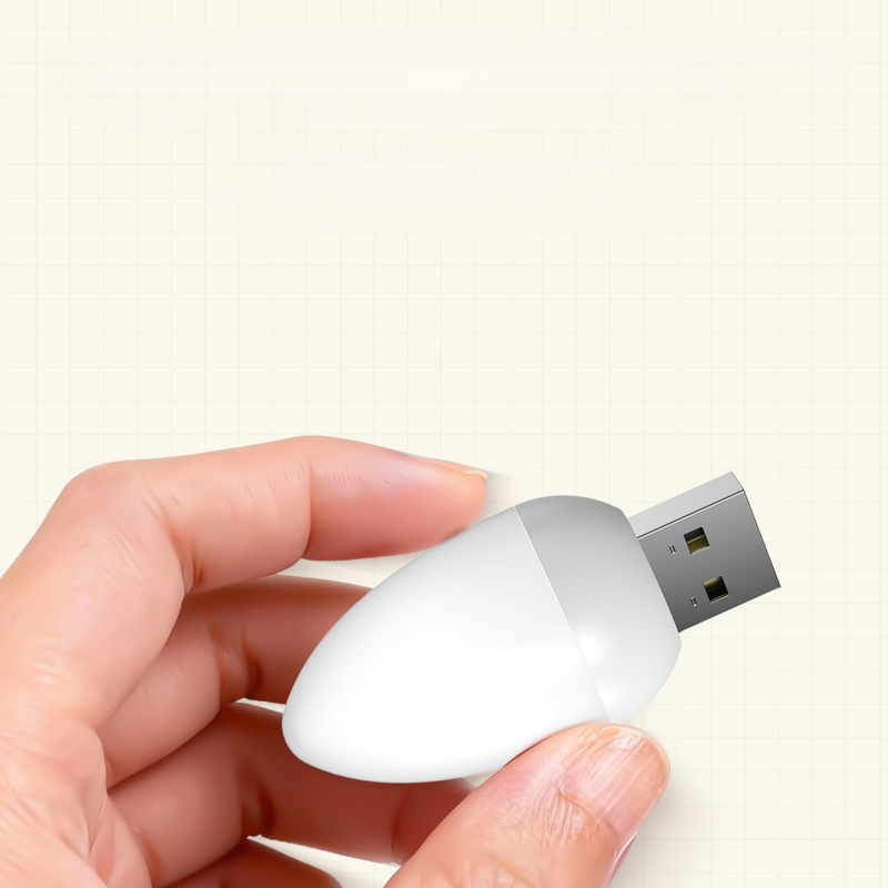 USB Dynamic Flame Night Light