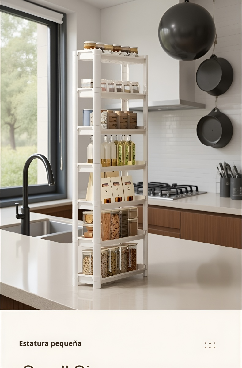 Detalle del estante de baño resistente y moderno