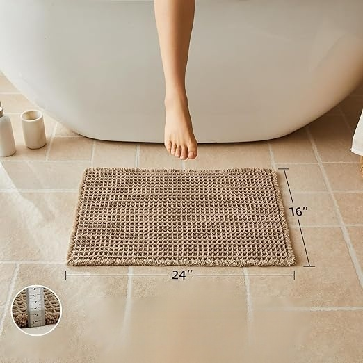 Tapis absorbant pour salle de bain