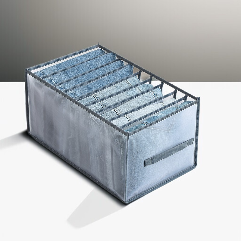 바지 칸막이 정리 수납 바구니