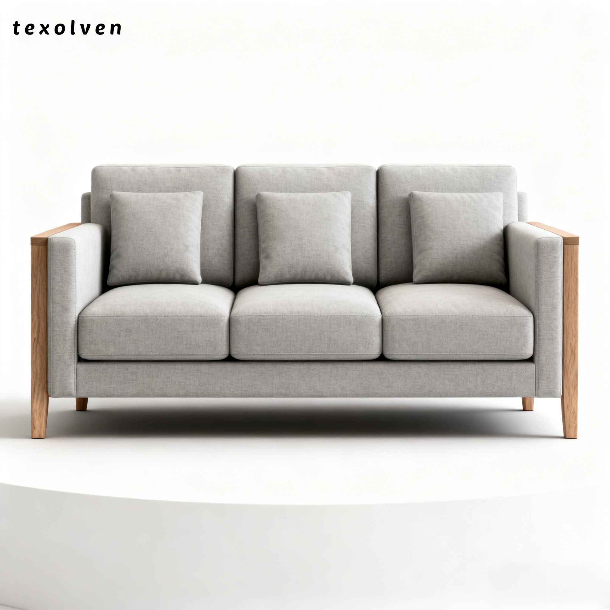 심플하고 모던한 직선형 소형 아파트 소파