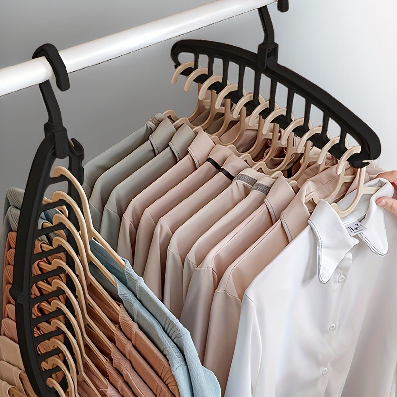 多功能無痕衣架宿舍家用掛衣魔術晾衣架收納