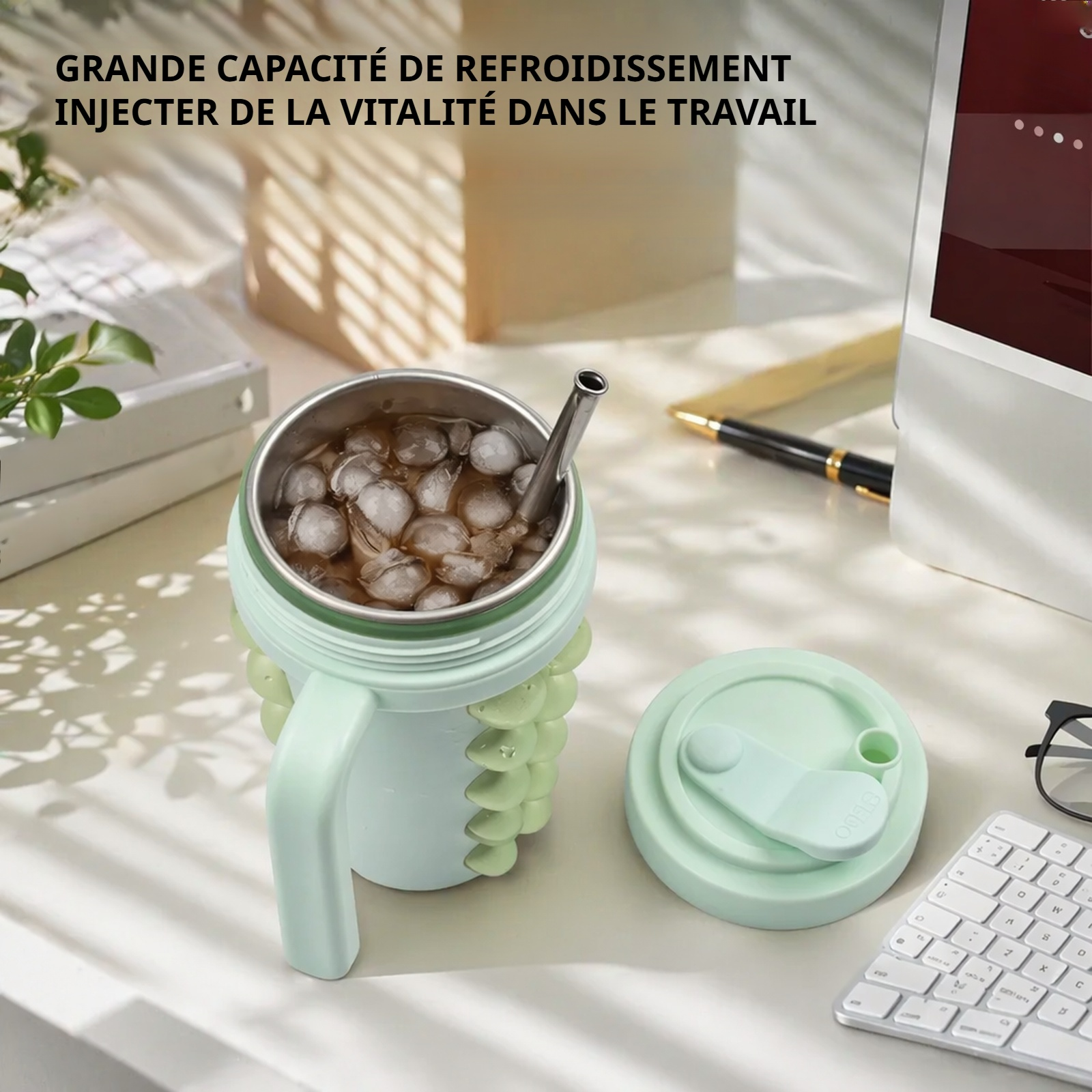 Carafe à glaçons en silicone alimentaire