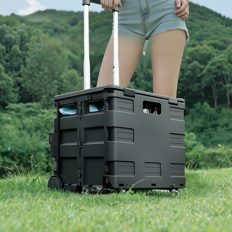 Caja de almacenamiento portátil multifuncional para exteriores