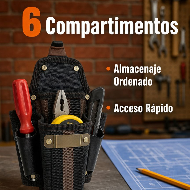 Estuche de herramientas de 6 posiciones Gaya CL-726