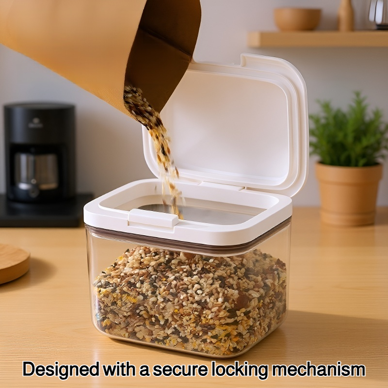 Storage box for dry food, airtight container