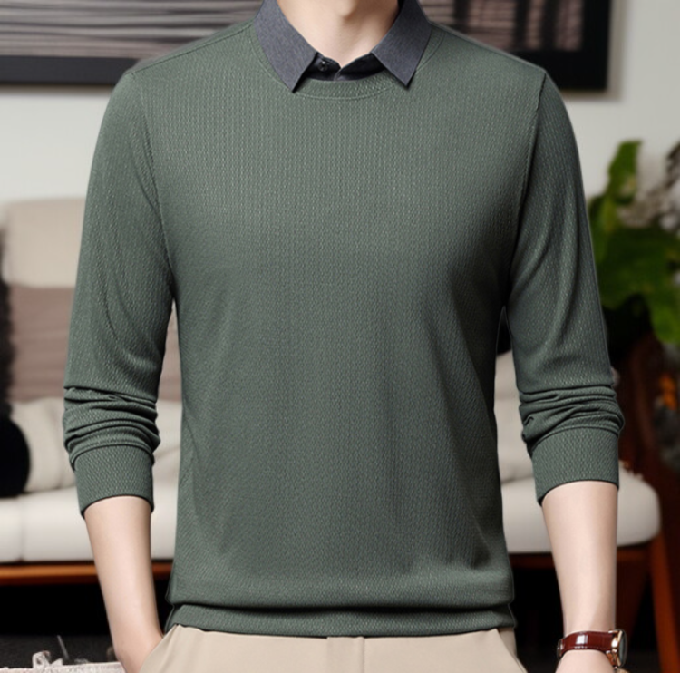 트렌디한 남자 오피스 셔츠