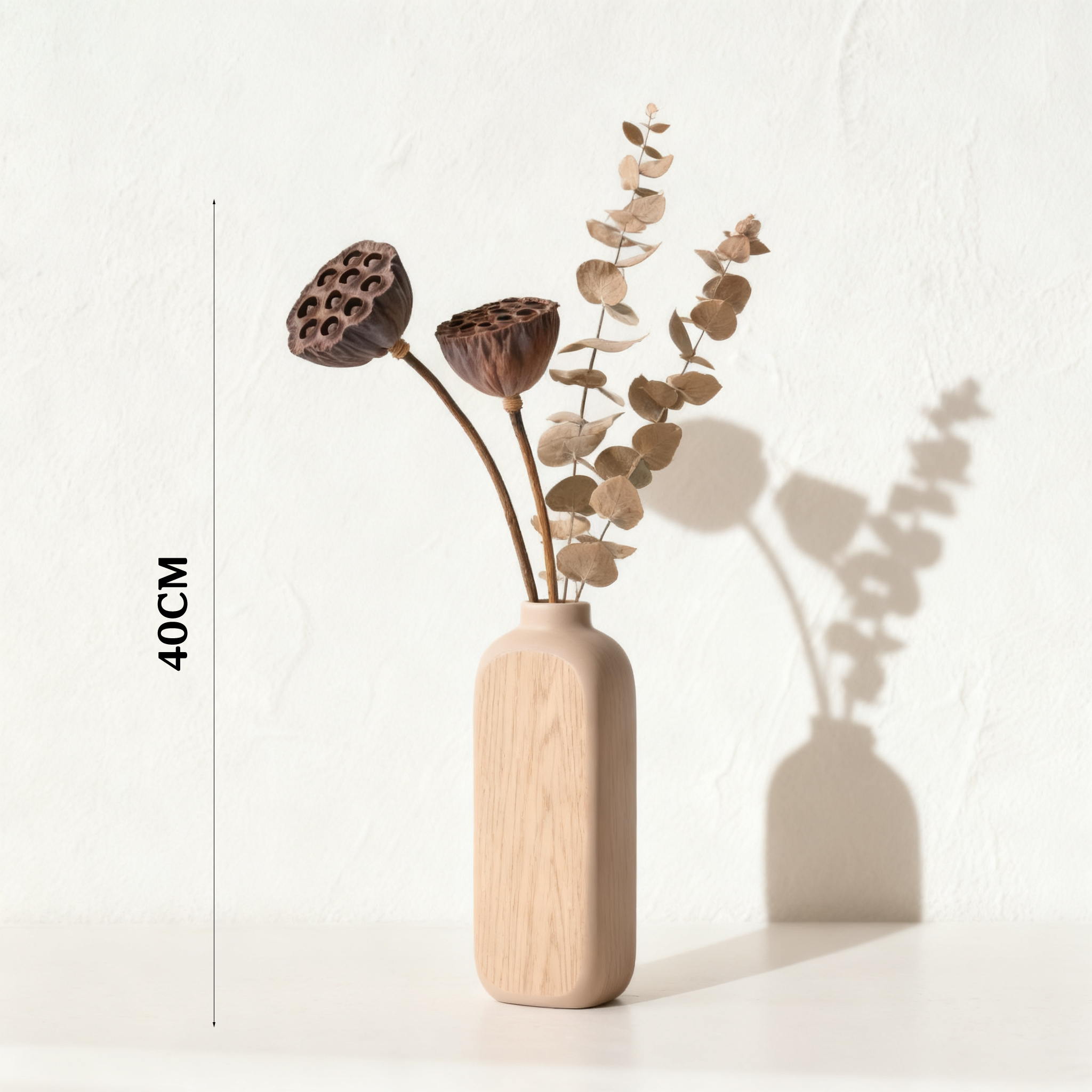 인테리어에 어울리는 건조 연꽃 열매 꽃 세트