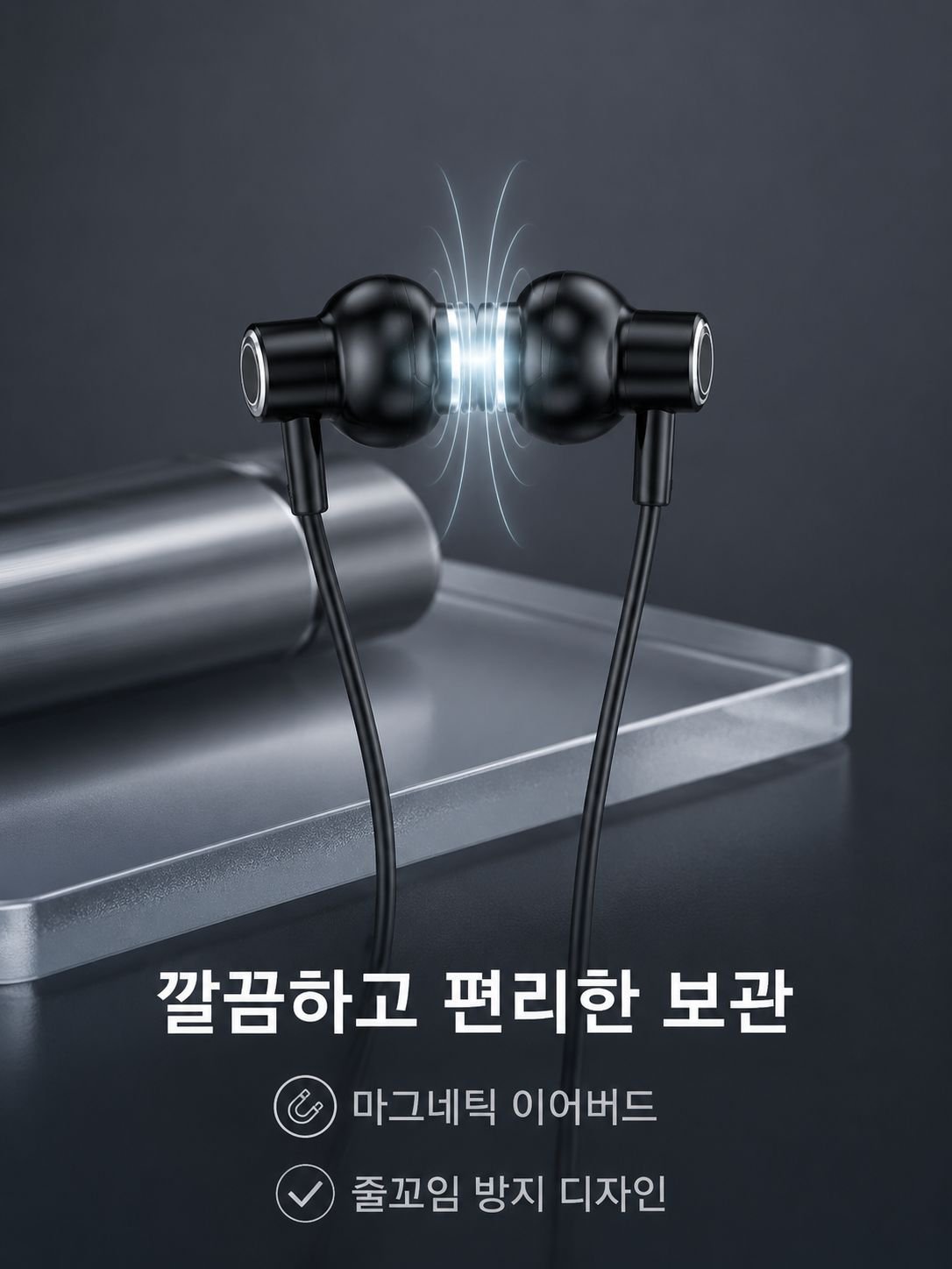 초장거리 대기전력 D램 스포츠 목걸이 블루투스 이어폰