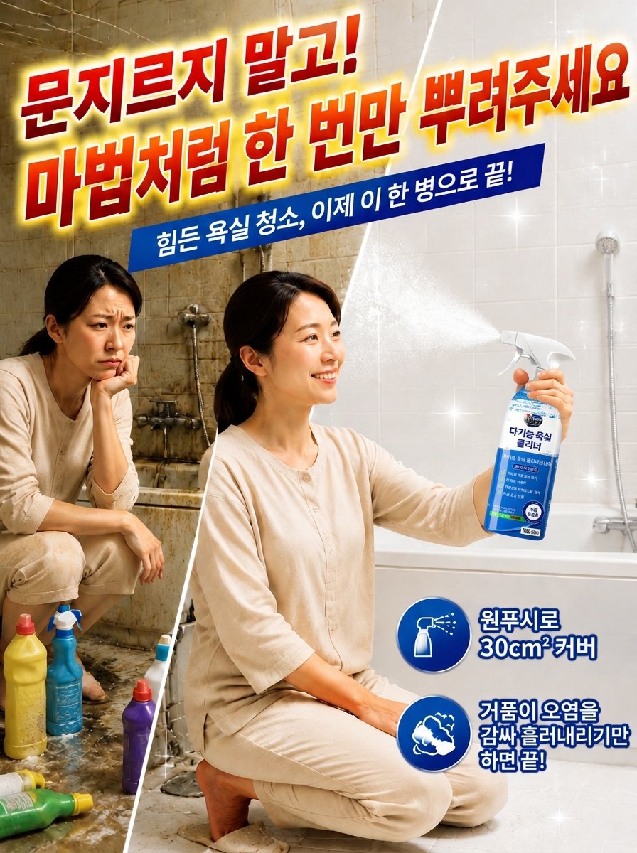 욕실 타일 세정제