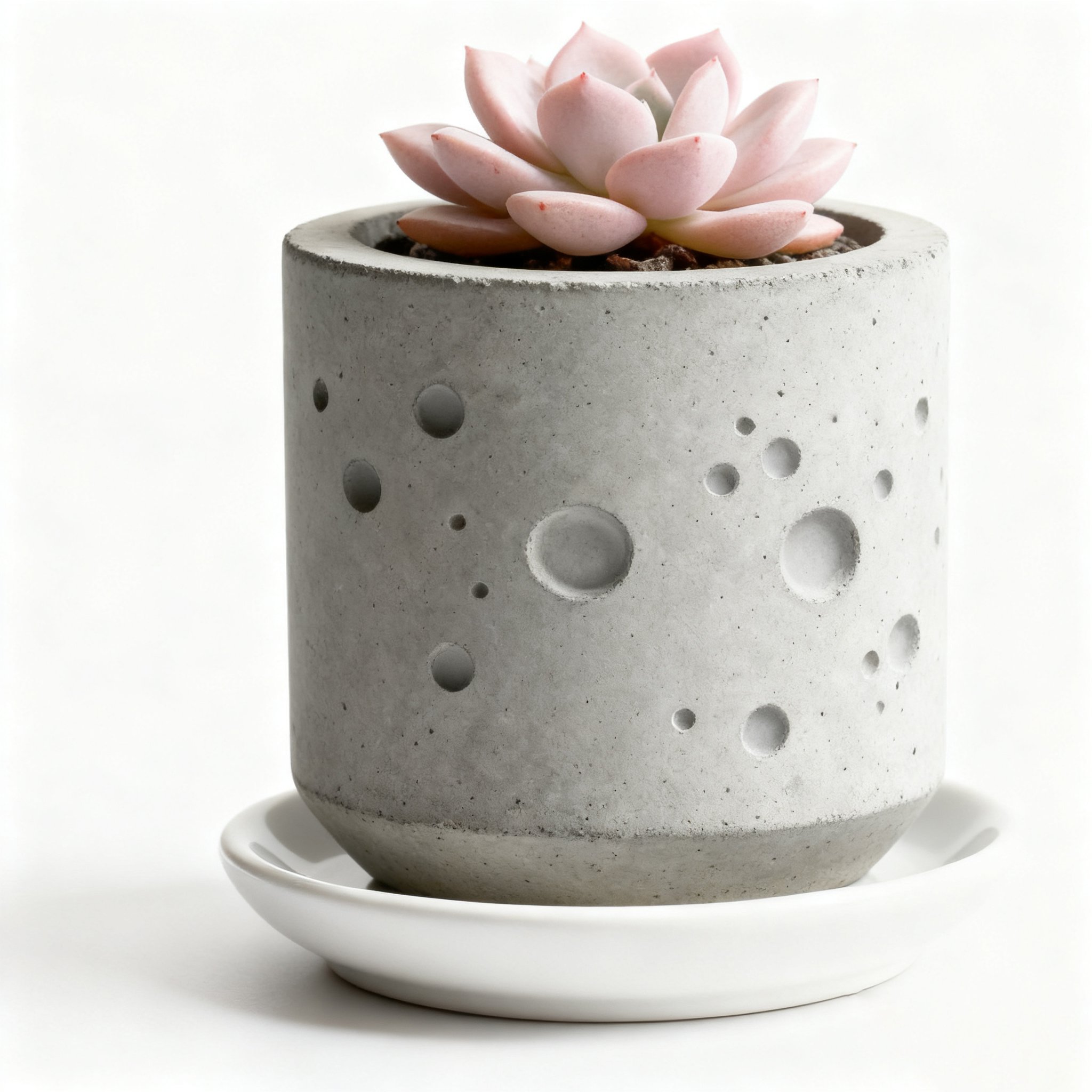  Dos macetas de suculentas decorativas