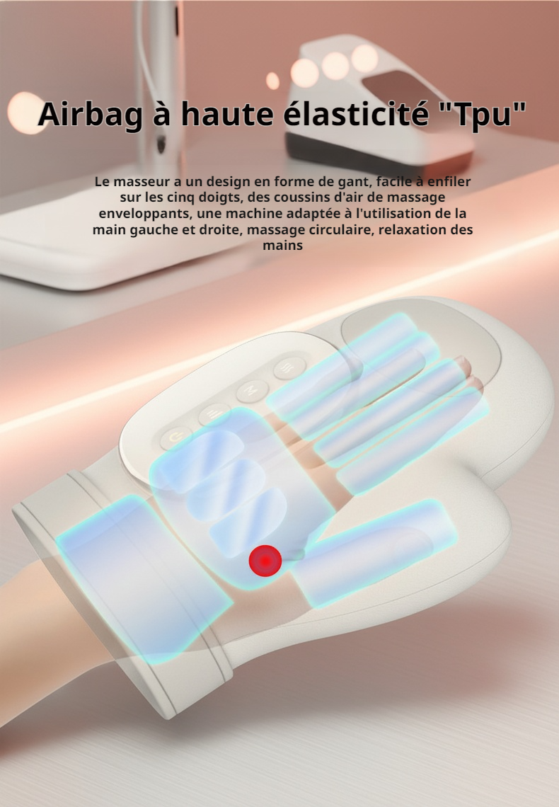 Masseur pour mains soulageant la fatigue