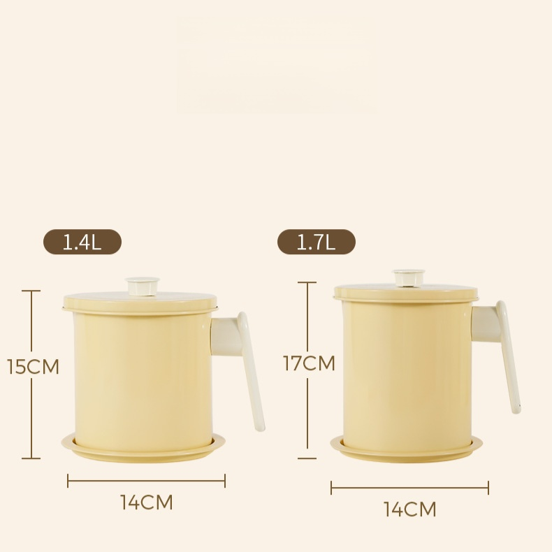 Large capacity kitchen oil bottle