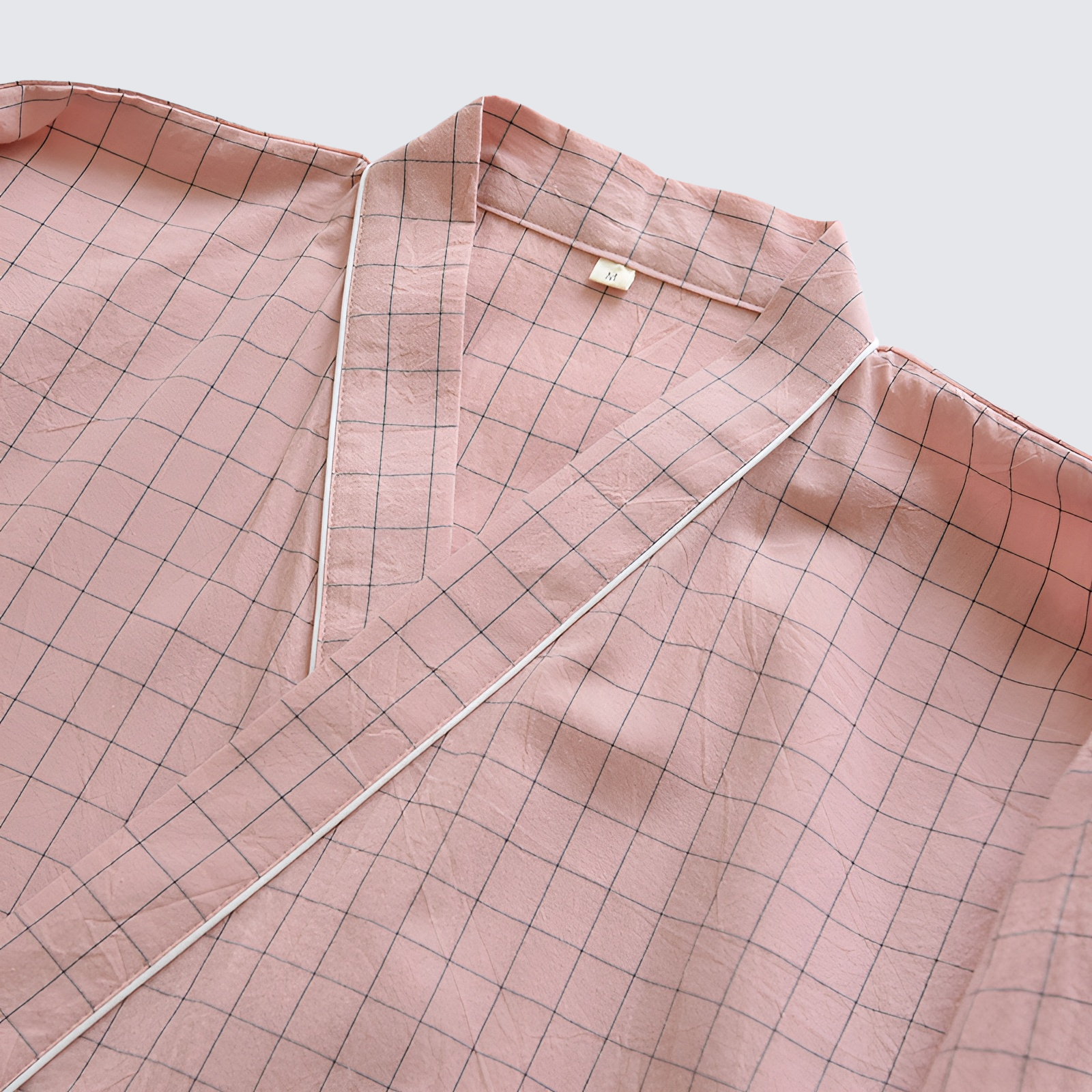 春秋薄款純棉睡衣