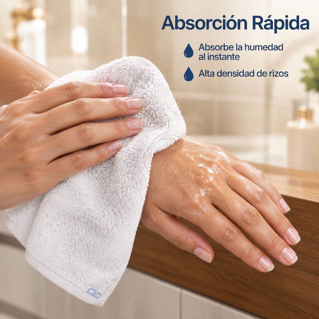 Toalla cuadrada desechable de algodón puro para hoteles