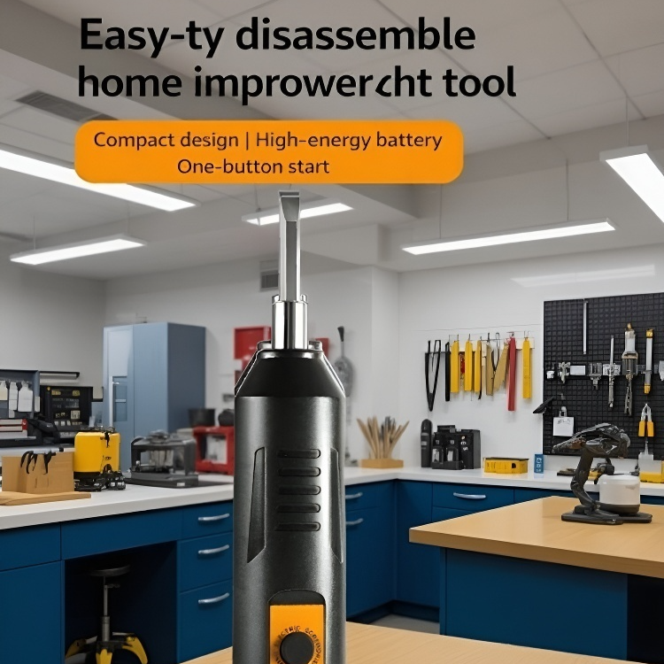 Rechargeable Electric Screwdriver Impact Drill Set for Home Use