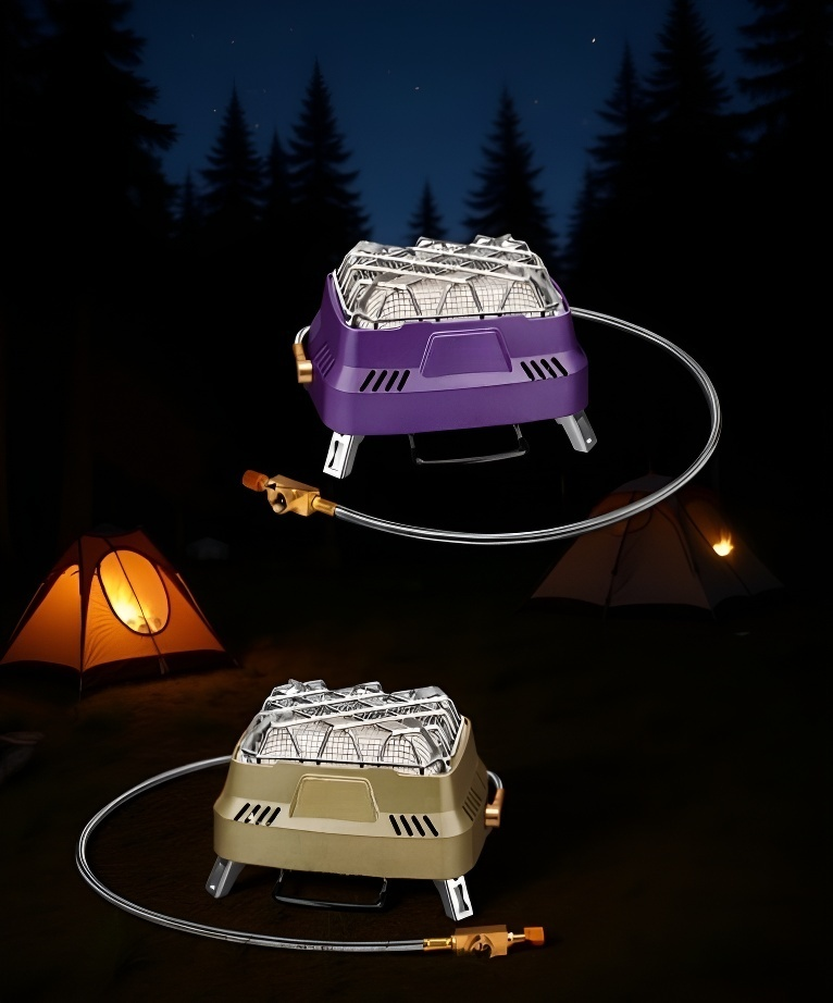 安全機能を備えたポータブルストーブ