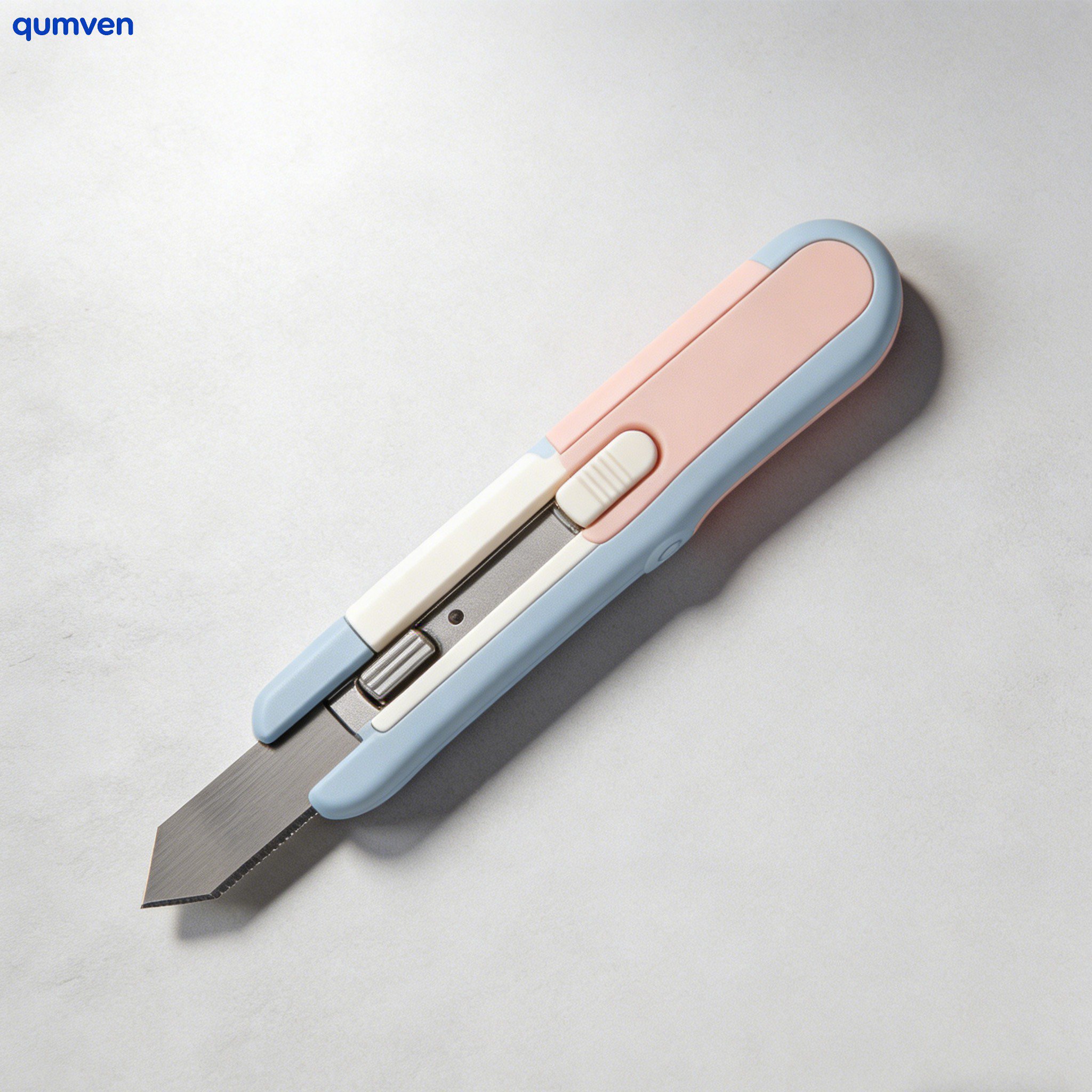 Ergonomic paper cutter knives with sharp blades