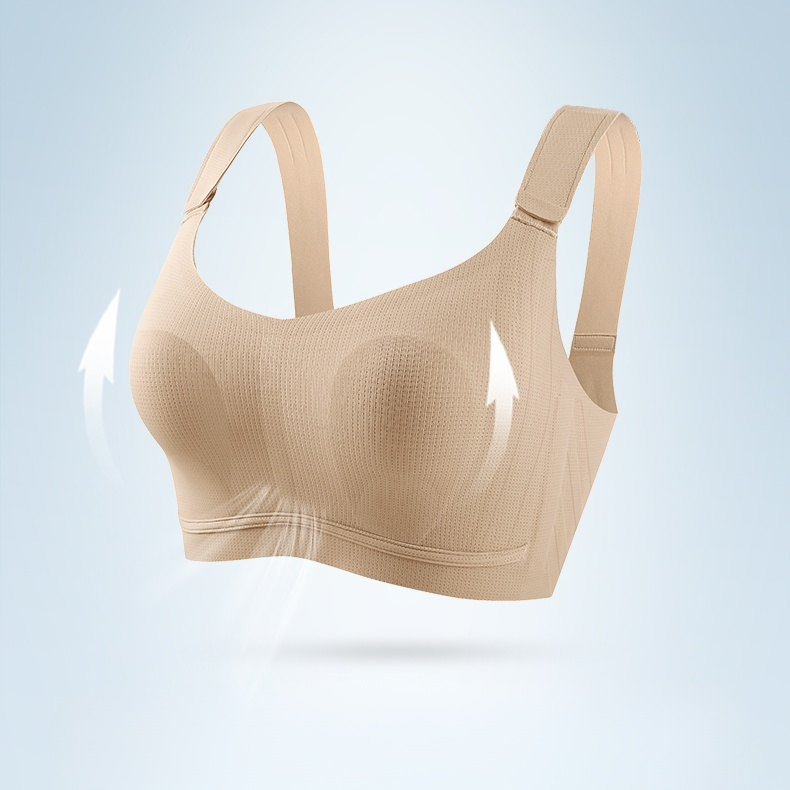 Sujetador reductor sin costuras para busto grande, ajuste y soporte anticaída