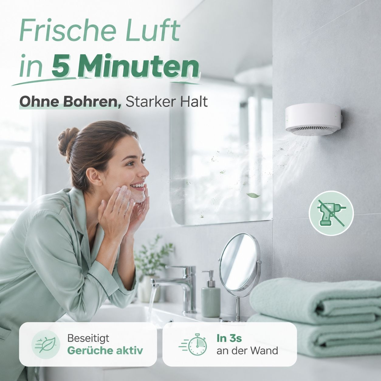 Elektrischer Diffusor mit LED-Stimmungslicht und Mückenabwehr, Raumduftgerät