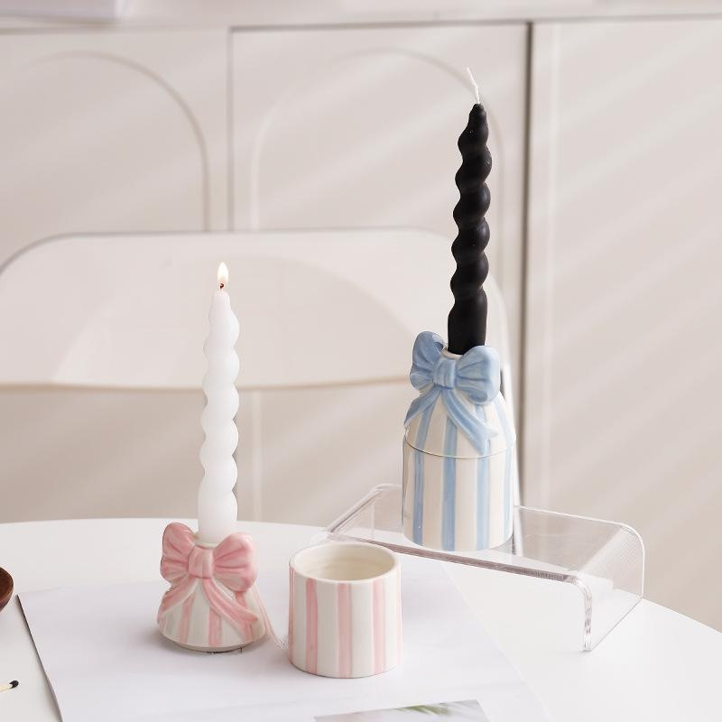 Long pole aromatherapy candle stand