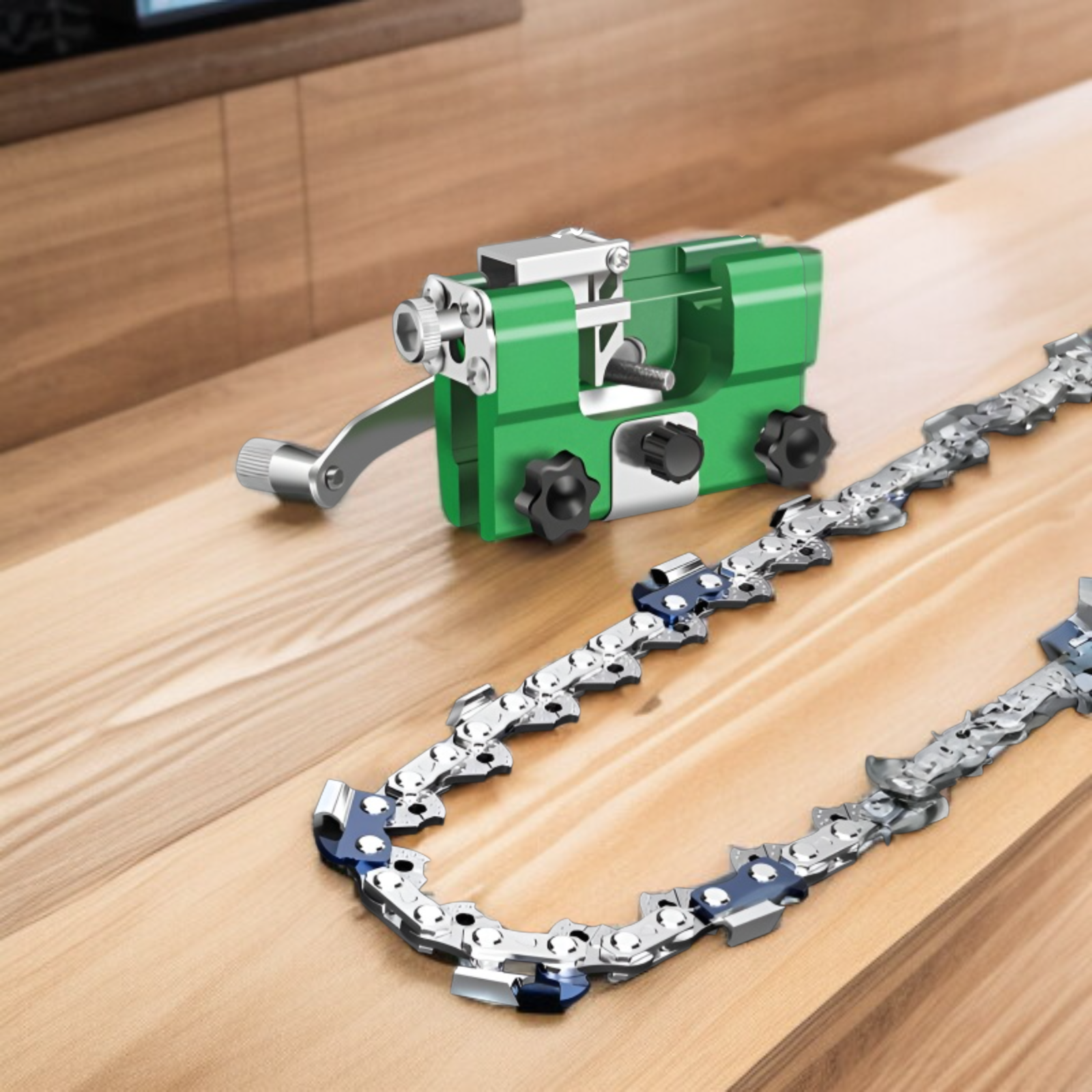 ดีไซน์เลื่อยโซ่ไฟฟ้าพกพาสะดวก