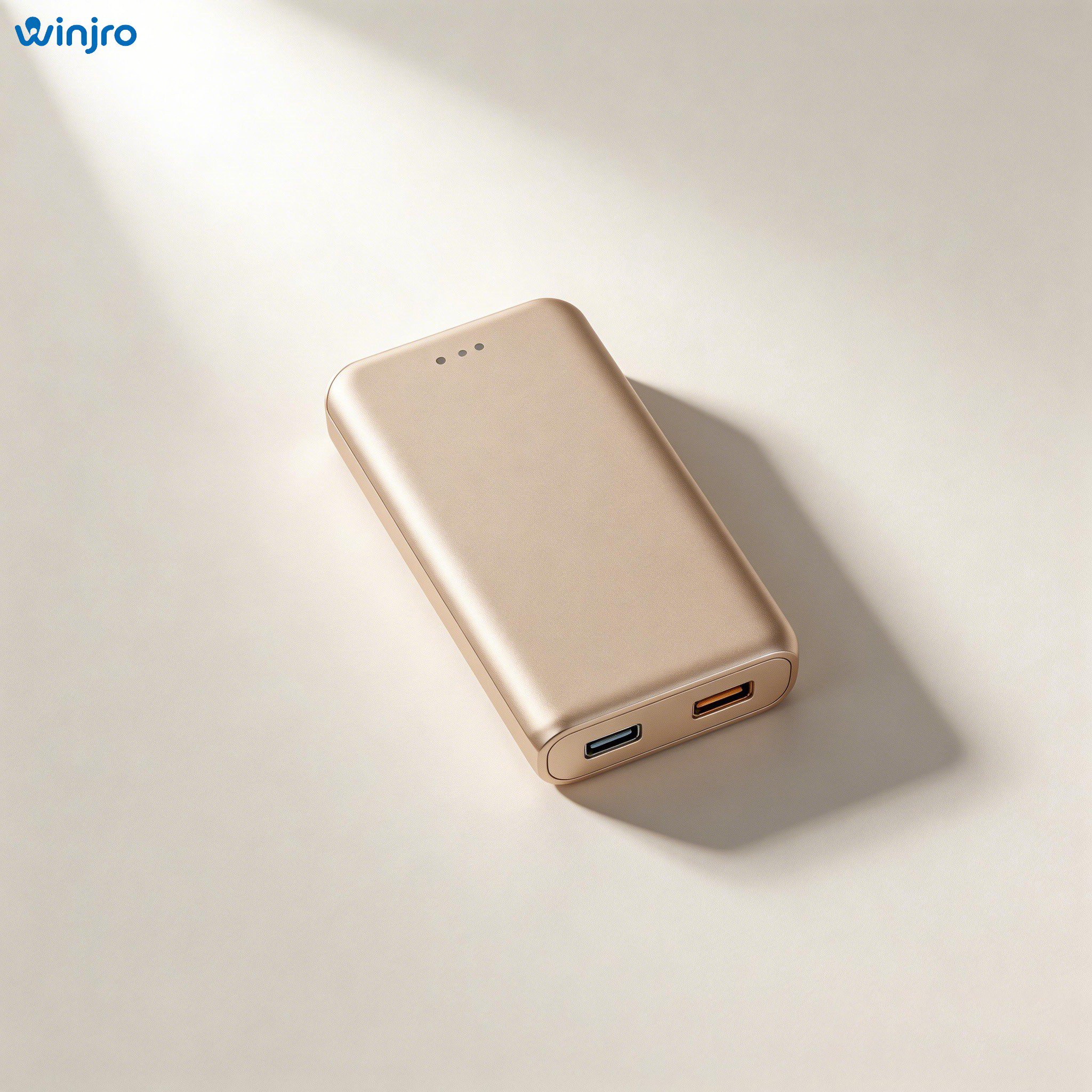 พาวเวอร์แบงค์พกพาความจุสูงดีไซน์ทันสมัย