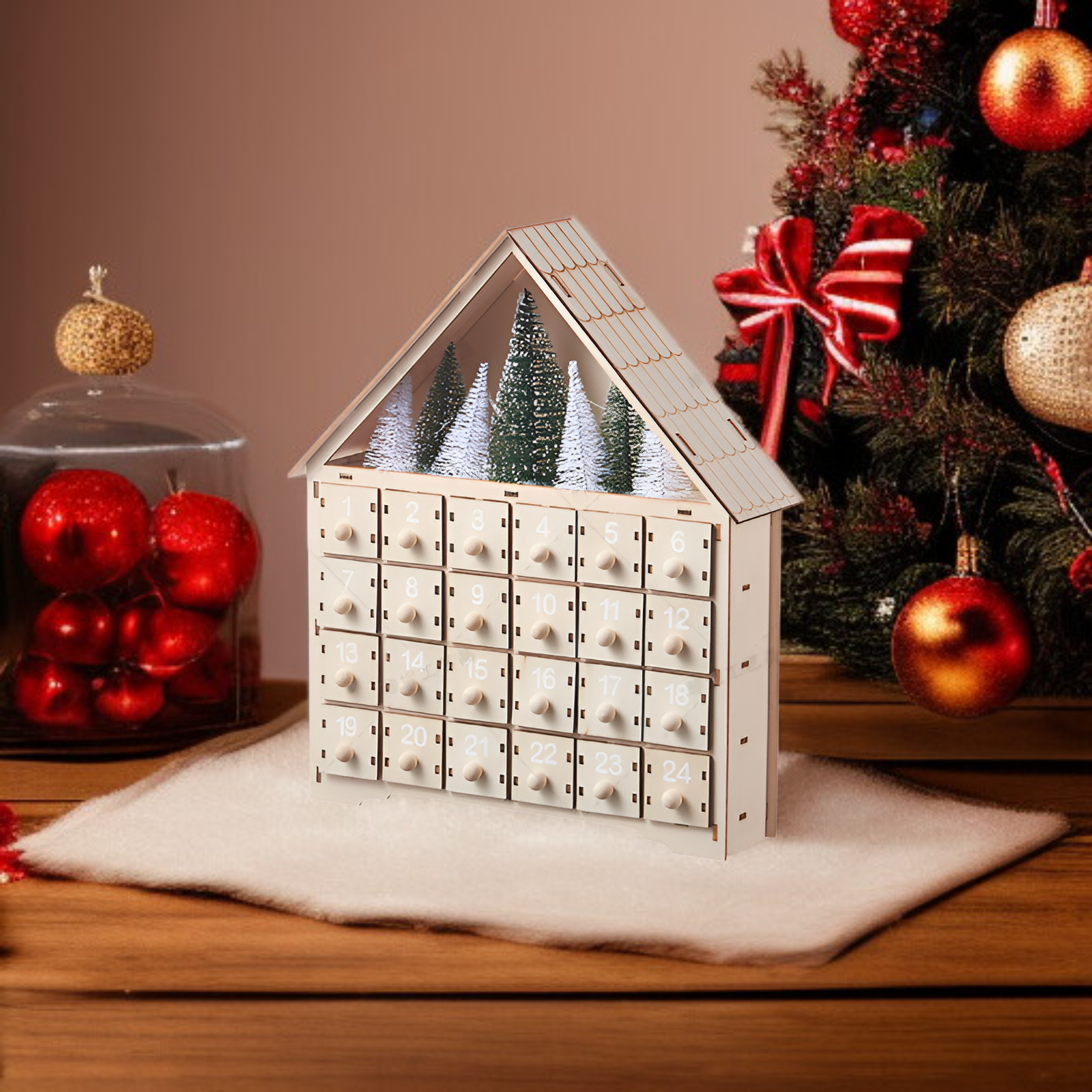 창의적인 나무 크리스마스 선물