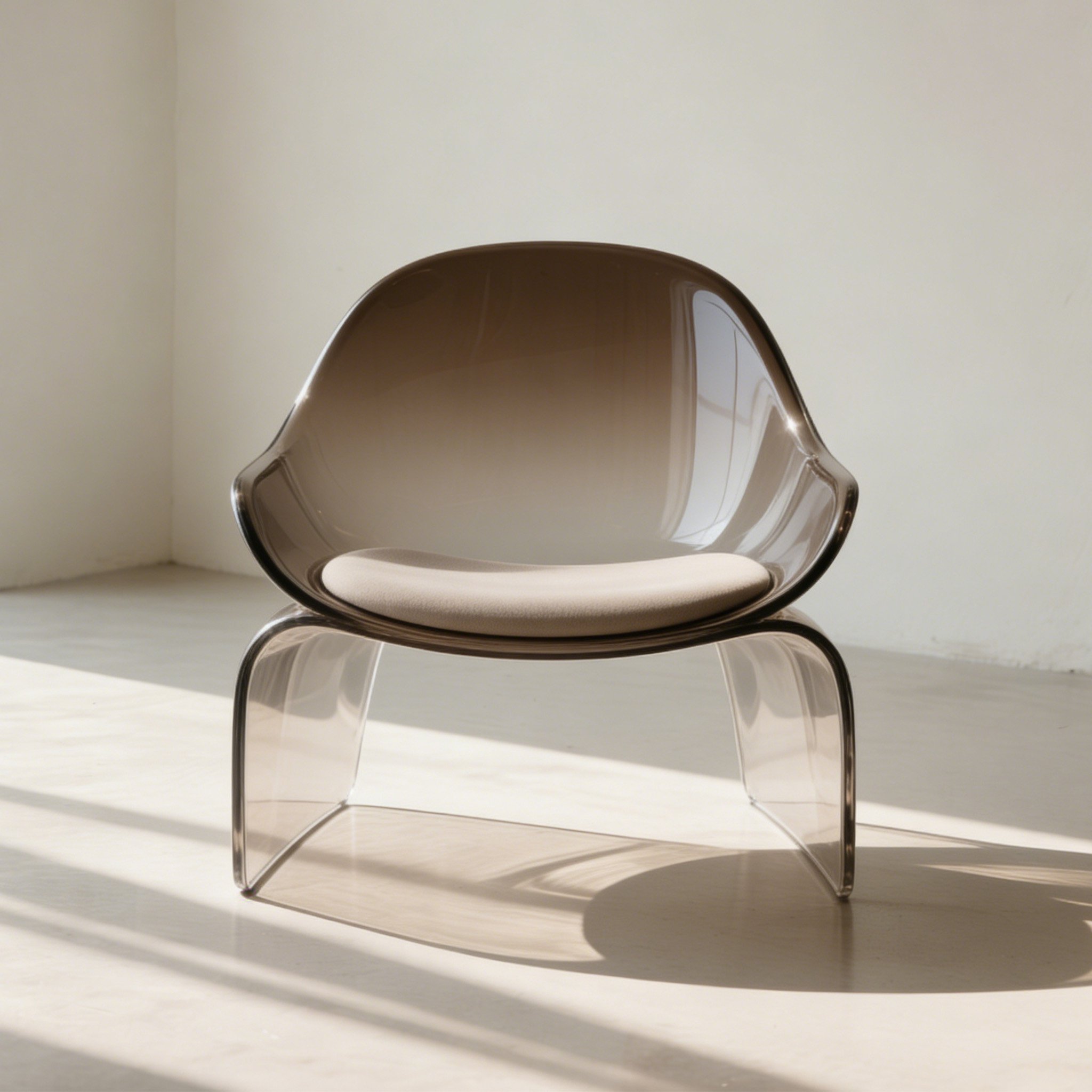 クリアアクリルカジュアルチェア