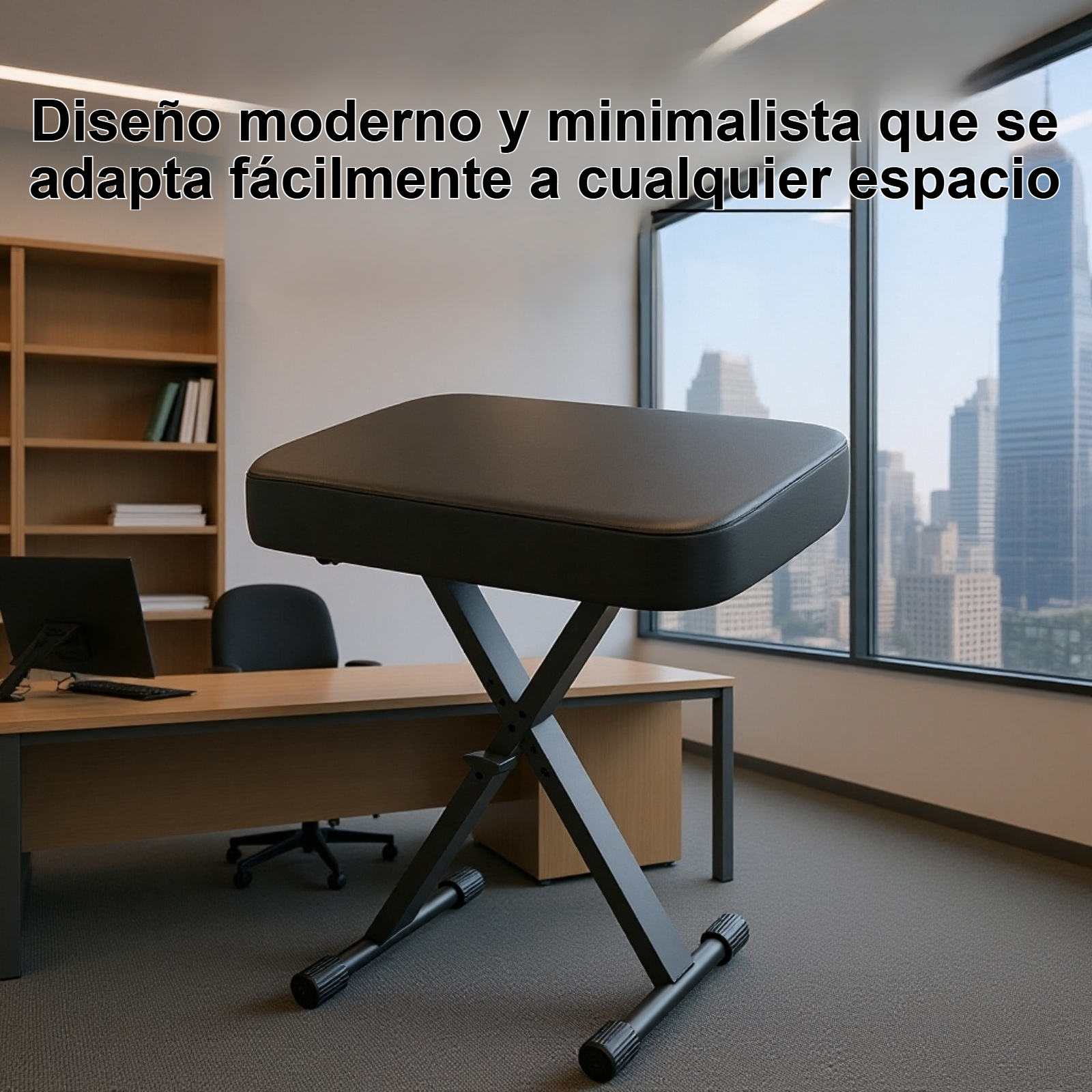 Taburete cuadrado