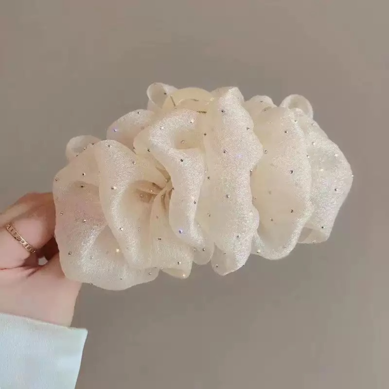 안개꽃 버블 헤어핀
