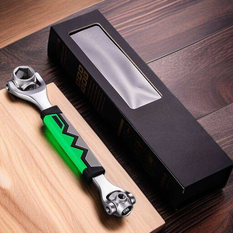 Llave Herramienta Universal 8 en 1 Resistente y Multifuncional